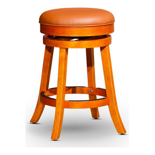 DTY Indoor Living Creede Backless Swivel Stool 24 or 30