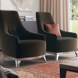 Italian Lounge Armchair Belen P333 by Chateau d'Ax | MIG Furniture - Indoor Chaise Lounge Chairs