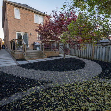 Modern Interlock Driveway & Contemporary Landscape Transformation