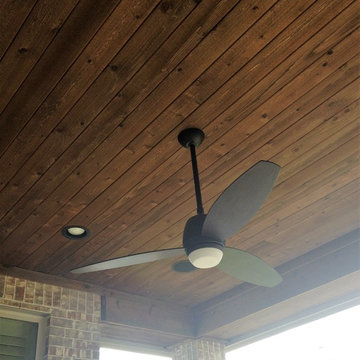 Cedar Tongue and Groove Ceiling
