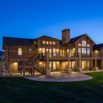 ranchwood™ Douglas Fir Timbers Mountain Rustic Architectural Design – Montana