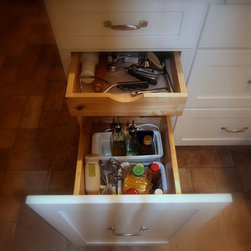 Tiered Drawer system by Medallion Cabinetry - Kitchen Cabinetry