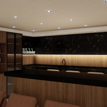 Luxury Basement Renovation – Duxbury, MA