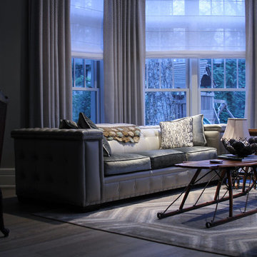 Modern High End Custom Drapery in Kenilworth, IL
