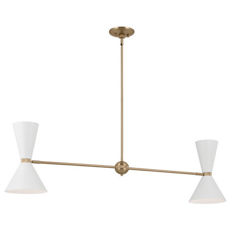 Kichler Phix Four Light Linear Chandelier