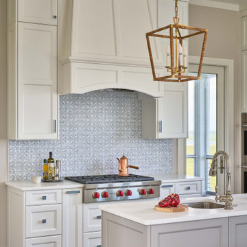 Traditional Waterfront Custom Home on Figure Eight Island