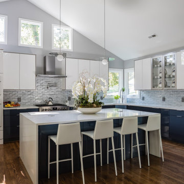 Stunning acrylic kitchen