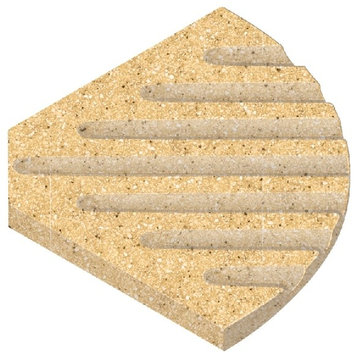 Decor 5-1/2" Corner Soap Dish, Matrix Sand