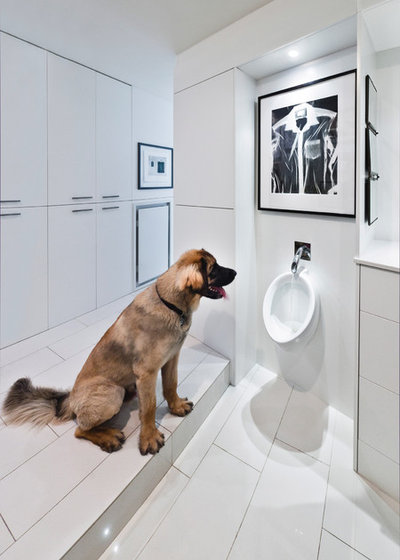 Модернизм Ванная комната by Kariouk Associates