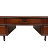 Consigned Mid 20th Century Vintage Chinese Carved Rosewood Writing Desk