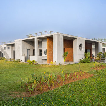Morning architectural view