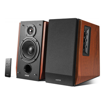 Edifier R1700BT Bluetooth Bookshelf Speakers Powered 2.0 Active Wood Speaker