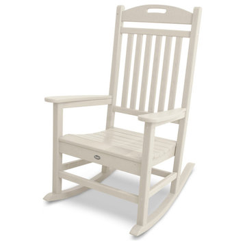 Trex Outdoor Furniture Yacht Club Rocking Chair, Sand Castle