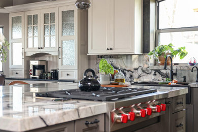 Transitional kitchen photo in Other