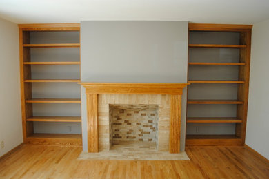 Mantel & Built-in Wall