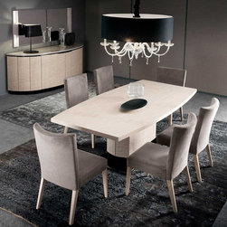 Rossetto Dune Perla Italian Dining Set | Made in Italy - Dining Tables