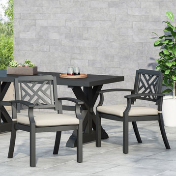 Arlene Waterford Outdoor Dining Chairs, Set of 2