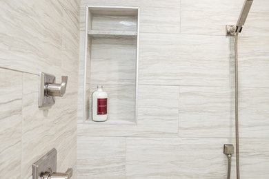 Inspiration for a contemporary bathroom remodel in Sacramento