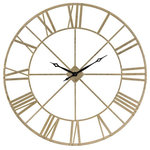 Elk Home - Elk Home Pimlico - 48" Wall Clock, Gold Finish - Pimlico Wall Clock  Style: TranPimlico 48" Wall Clo Gold