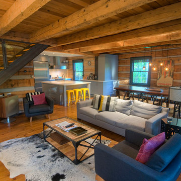 CABIN IN THE PINES