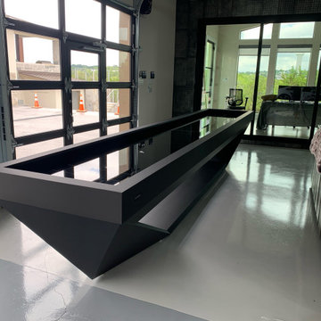 Stealth Shuffleboard Game Room