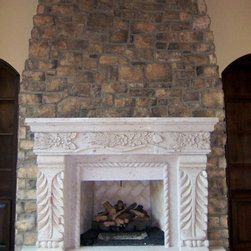 Cobble, Sedona Brown - Indoor Fireplaces