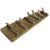 vidaXL Coat Rack Coat Hook for Towel Hat Hook Rack Rail Solid Reclaimed Wood