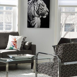 White Tiger by Carla Grace - Drawings And Illustrations