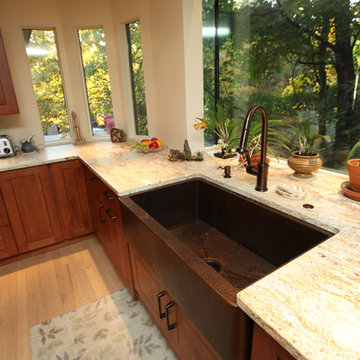 Warm & Natural Kitchen