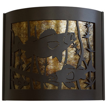 Walleye Decorative Sconce, Facing Right, 14"