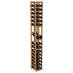 Wine Racks America - 2 Column Display Row Wine Cellar Kit, Pine, Oak - Make your best vintage the focal point of your wine cellar. High-reveal display rows create a more intimate setting for avid collectors wine cellars. Our wine cellar kits are constructed to industry-leading standards. You'll be satisfied. We guarantee it.