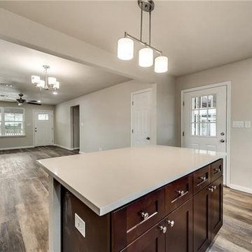 Marple Wood Cabinetry and White Island, Kitchen Remodel in San Jose CA
