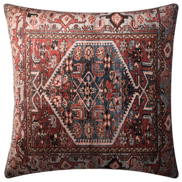 3'x3' Poly-Filled P0726 Decorative Floor Pillow by Loloi