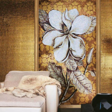 Living Room Mosaic Murals