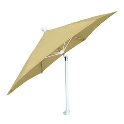 FiberBuilt Umbrellas LLC - FiberBuilt Patio Collection 7.5' Hexagonal Umbrella with Tilt - Outdoor Umbrellas