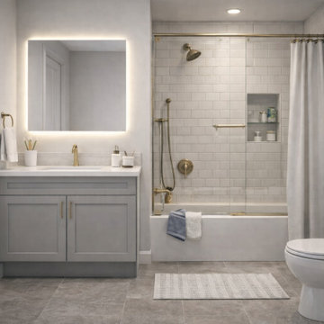 Prestigious Shaker Grey Gallery| Bathroom Projects
