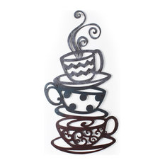 Coffee Metal Wall Art traditional metal wall art | houzz Coffee Metal Wall Art traditional metal wall art | houzz