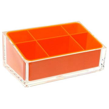 Make-up Tray Made of Thermoplastic Resins, Orange