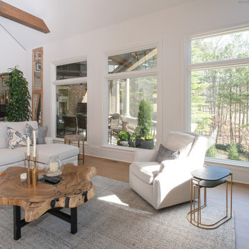 Modern Family Room with New Windows - Renewal by Andersen Georgia