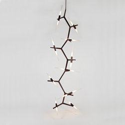 Agnes 18 Chandelier by Lindsey Adelman for Roll & Hill - Pendant Lighting