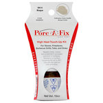 High Heat Porc-A-Fix Porcelain Touch Up Repair Glaze Gloss, Bisque Hh-4 - Porc-a-Fix High Heat repairs chips, cracks and scratches in porcelain stoves, enamel fireplaces and barbecues that accommodate temperatures up to 425 degrees F.