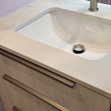 Rewarding small bathroom transformation