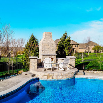 Custom In-ground pool and spa