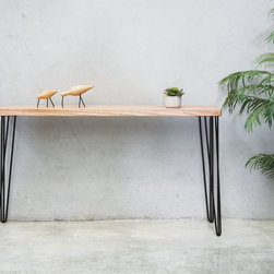 Bernie Entrance Console Table Solid Vic Ash Custom Made in Melbourne - Buffets And Sideboards