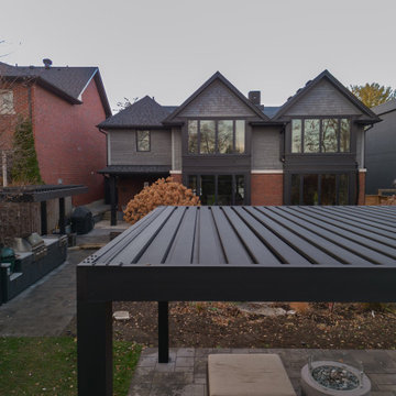 Outdoor Kitchen Pergola Designs