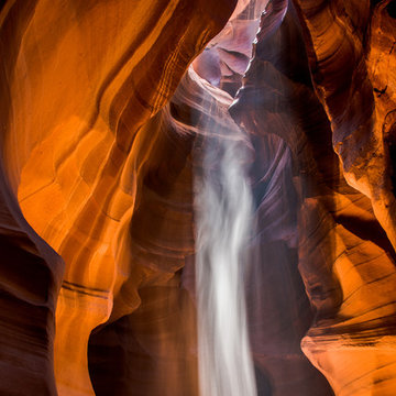 Pebble Beach , Upper Antelope Canyon Light Shaft