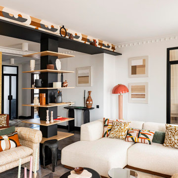 Penthouse de 172m² et sa terrasse de 135m², quartier Passy, Paris 16e