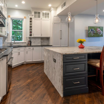 A Well Planned Kitchen for a Family with a Townhouse in Alexandria VA