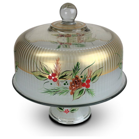 Woodland Pine Cake Dome