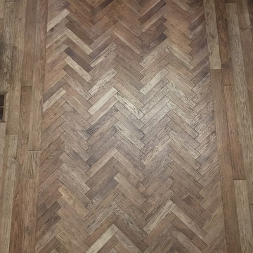 Aerial View of a Herringbone installed by Superb